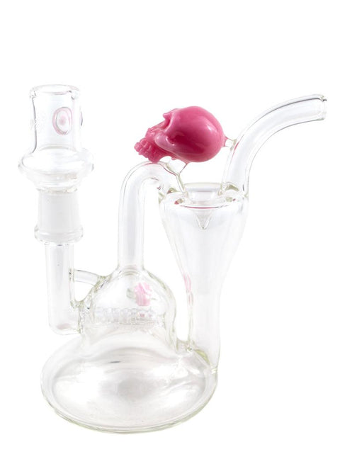 Sovereignty | Pink Skull Recycler - Peace Pipe 420