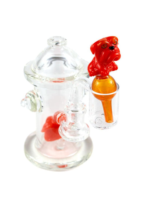 Swanny | Hydrant Rig w/Cap - Peace Pipe 420