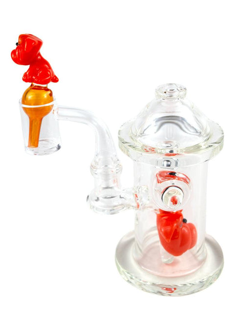 Swanny | Hydrant Rig w/Cap - Peace Pipe 420