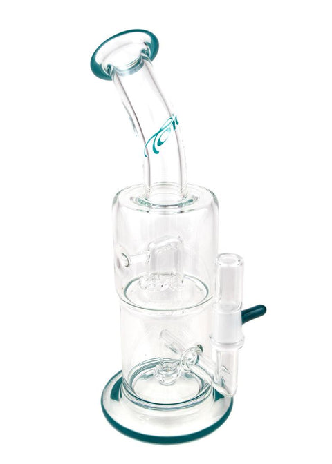 Toro | Double Micro Circ/Circ Colour Accents Teal - Peace Pipe 420