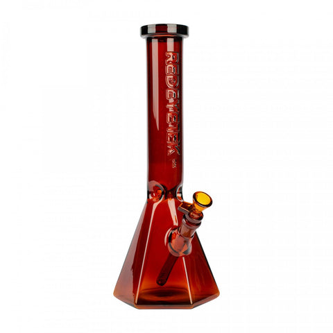 Red Eye Tek | 15" Hex Base Beaker - Peace Pipe 420