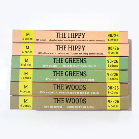 Canadian Lumber | The Greens Pre-rolled Cones (6 Pack)