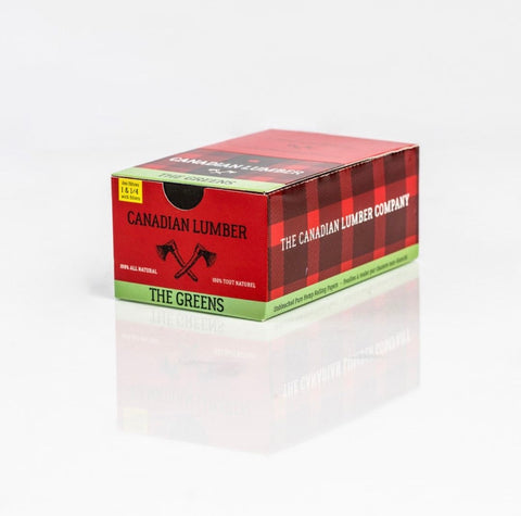 Canadian Lumber | The Greens Rolling Papers with Tips