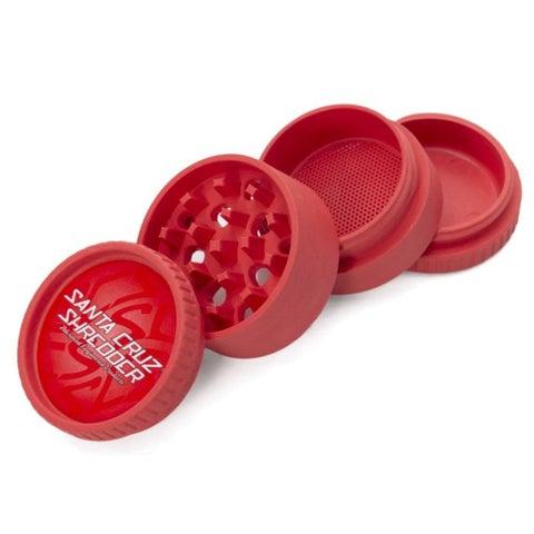 Santa Cruz Shredder | Hemp Coloured Grinder 4 Piece - Peace Pipe 420