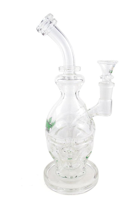 Fat Boy | Clear Egg Rig - Peace Pipe 420