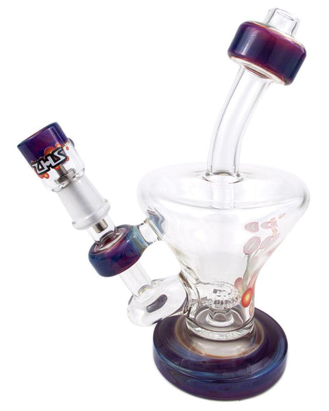 Zombie Hand Studios | Red/Blue Viral Rig - Peace Pipe 420