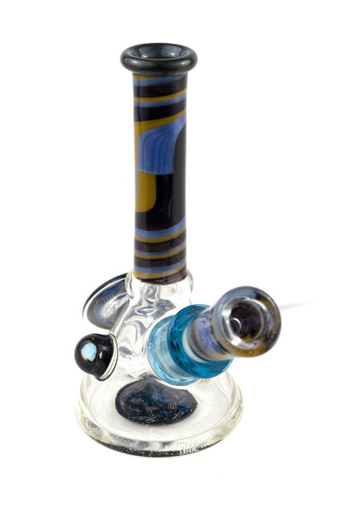 Karl 73 | Rambler Rig with Patterned Disk - Peace Pipe 420