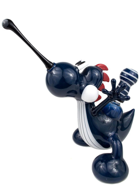 Global Glassworks | Navy Yoshi Rig - Peace Pipe 420