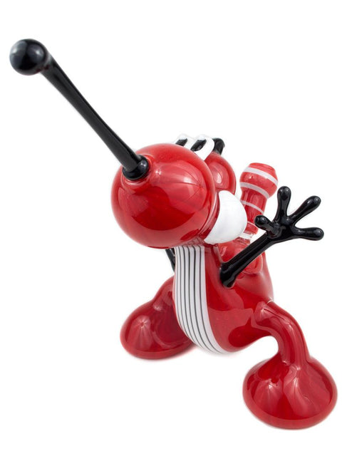 Global Glassworks | Red Yoshi Rig - Peace Pipe 420