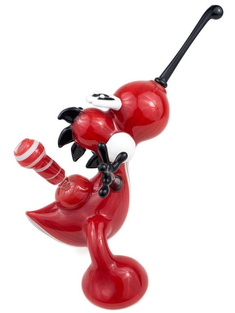 Global Glassworks | Red Yoshi Rig - Peace Pipe 420