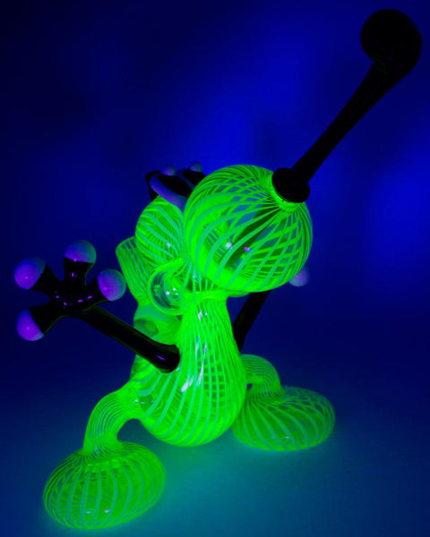 Global Glassworks | Uranium Yoshi Rig - Peace Pipe 420