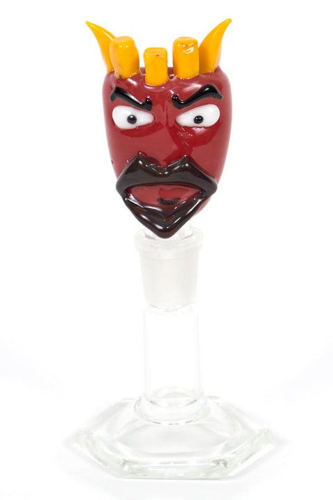 Bob The Glass Blower | 14mm Frylock Bowl - Peace Pipe 420