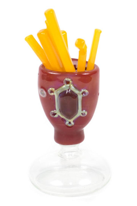 Bob The Glass Blower | 14mm Frylock Dome - Peace Pipe 420