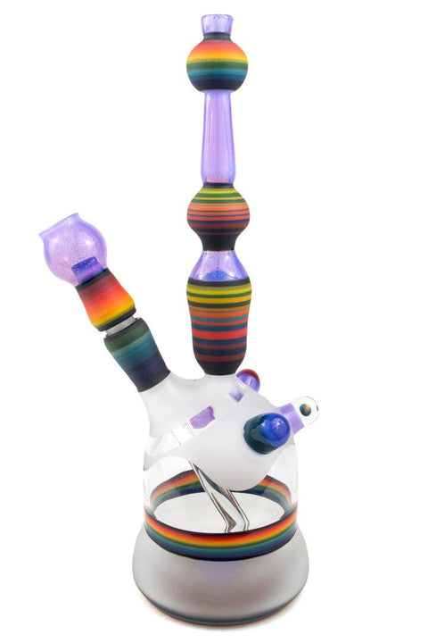 Doug Zolbert | Encalmo Purple Rainbow Rig - Peace Pipe 420