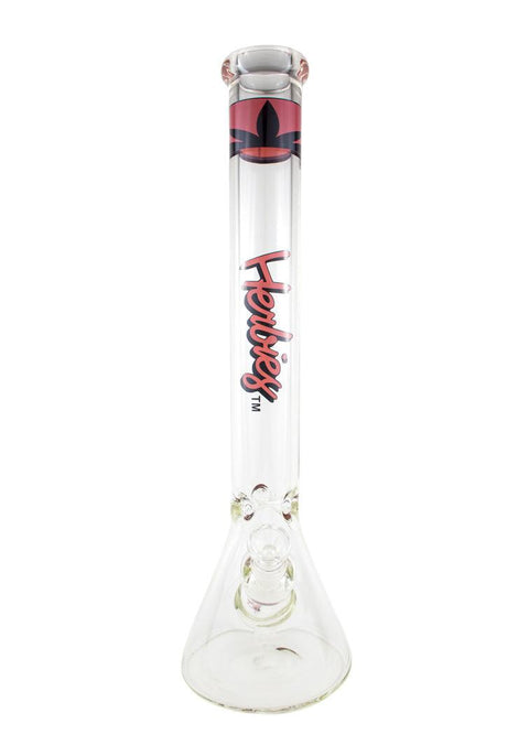 Herbies Glass | 18" Beaker 7mm - Peace Pipe 420