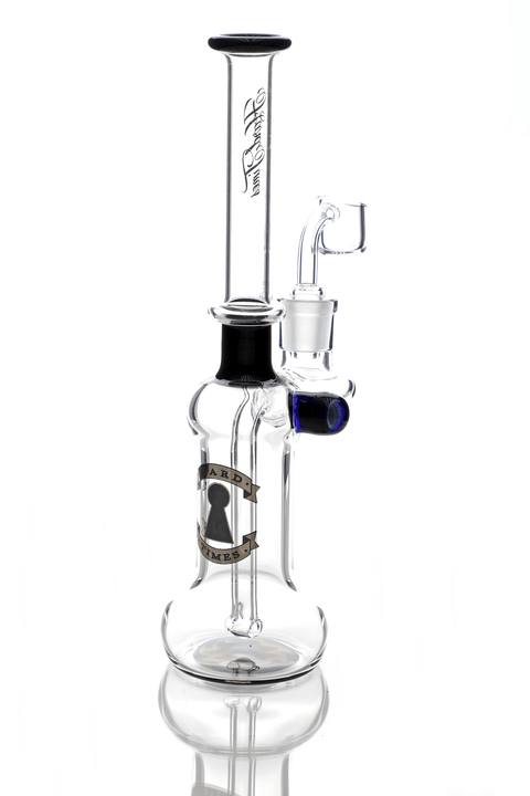 Hard Times | 9" Rasta Straight Rig - Peace Pipe 420