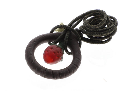 Chad G | Strawberry Pendant - Peace Pipe 420