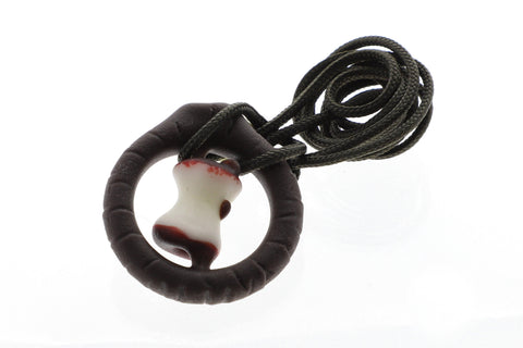 Chad G | Apple Core Pendant - Peace Pipe 420