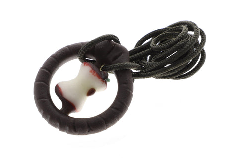 Chad G | Apple Core Pendant - Peace Pipe 420