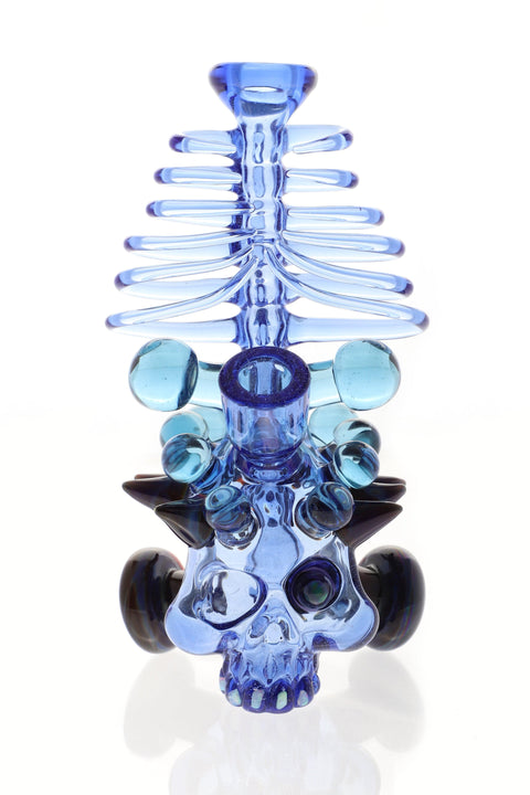 Carsten Carlisle | Blue Skeleton Rig - Peace Pipe 420