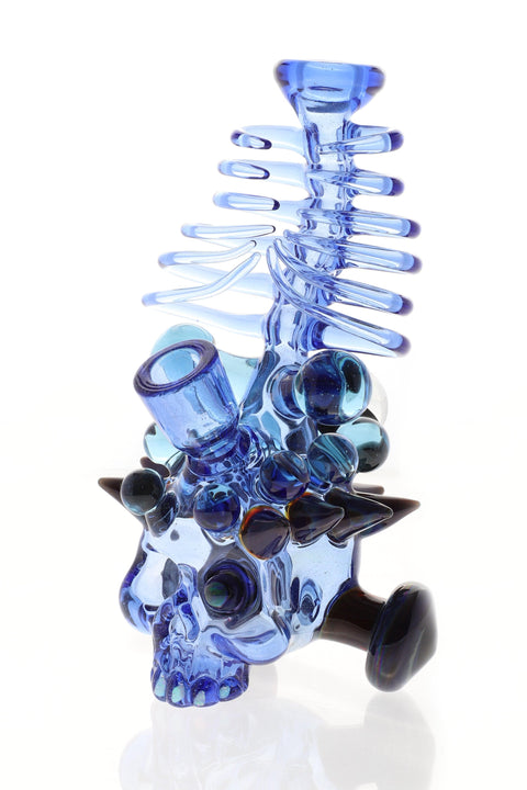 Carsten Carlisle | Blue Skeleton Rig - Peace Pipe 420