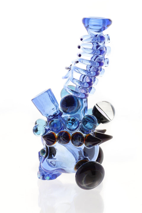 Carsten Carlisle | Blue Skeleton Rig - Peace Pipe 420