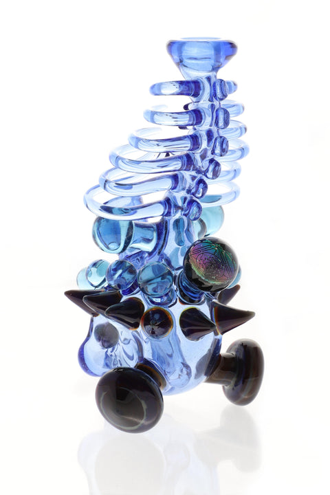 Carsten Carlisle | Blue Skeleton Rig - Peace Pipe 420