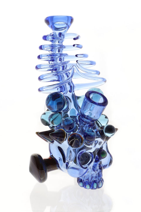 Carsten Carlisle | Blue Skeleton Rig - Peace Pipe 420