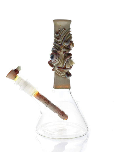 Zii | Sculpted Face Mini Tube - Peace Pipe 420