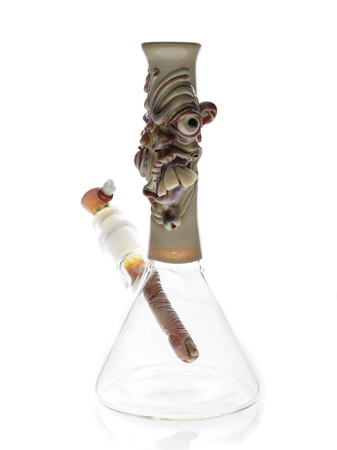 Zii | Sculpted Face Mini Tube - Peace Pipe 420