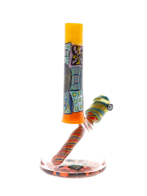 Cap'N Crunk | Worked Mini Tube - Peace Pipe 420