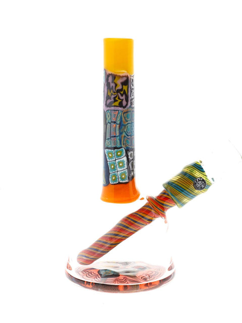 Cap'N Crunk | Worked Mini Tube - Peace Pipe 420