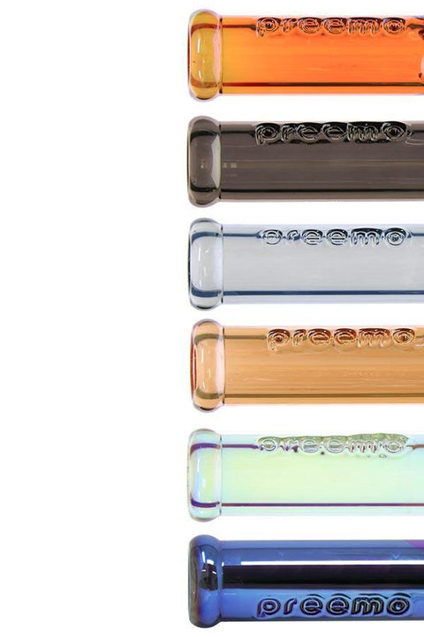 Preemo | 12" Metallic Embossed Beaker - Peace Pipe 420