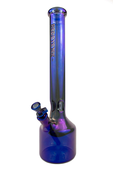 Red Eye Tek | 18" Metallic Terminator Finish Hex Tube - Peace Pipe 420