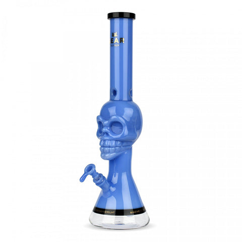 Gear Premium | 18" Tuxedo Skull Beaker - Peace Pipe 420