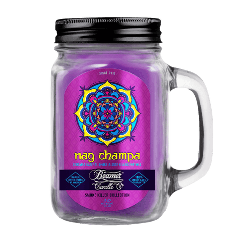 Beamer Candle Co. | Nag Champa 12oz - Peace Pipe 420