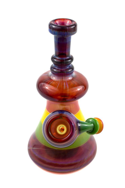 BG | Rasta Mini Tube - Peace Pipe 420