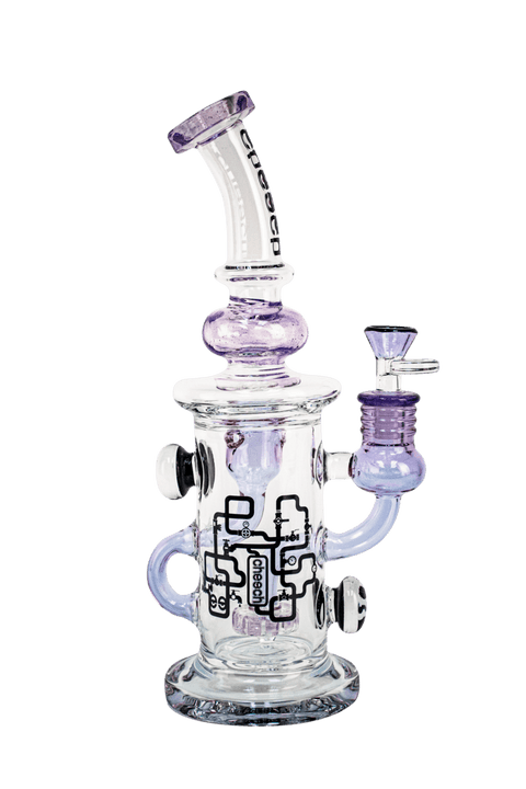 Cheech Glass | 12" Inner Recycler - Peace Pipe 420