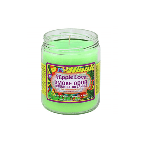 Hippie Love | Smoke Odor Exterminator Candle - Peace Pipe 420