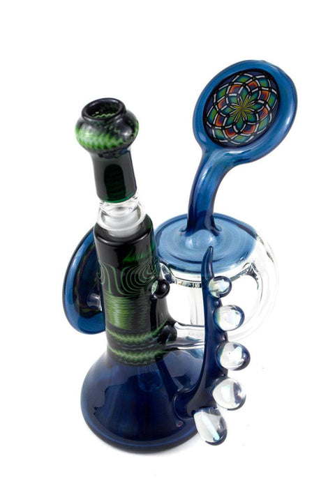 Kevin Murray | Recycler w/ Opal Horn - Peace Pipe 420