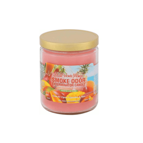 Maui Wowie Mango | Smoke Odor Exterminator Candle - Peace Pipe 420