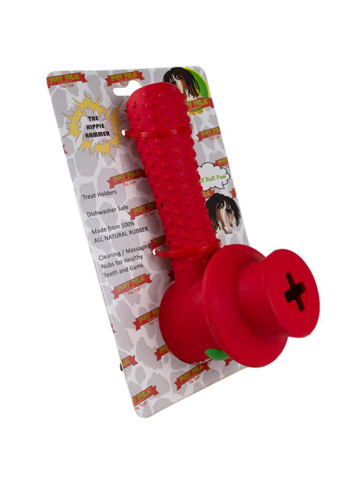 Puff Palz | Hippie Hammer Dog Toy - Peace Pipe 420