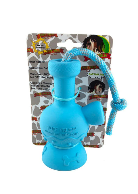 Puff Palz | Tug & Toke Dog Toy - Peace Pipe 420