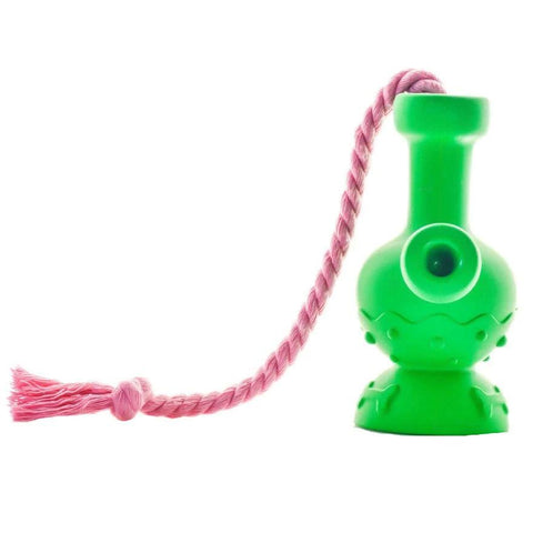 Puff Palz | Tug & Toke Dog Toy - Peace Pipe 420