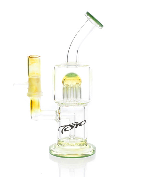 Toro | Double Macro Bipolar Amber Fumed - Peace Pipe 420